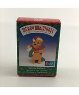 Hallmark Merry Miniatures Christmas At Pooh&#39;s House Winnie The Pooh Vint... - $17.63