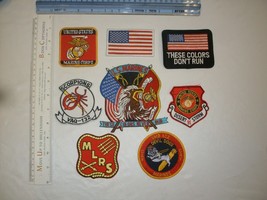 Marines Marine Corps Patches USA Patch embroidery 8 patch  collection - £14.70 GBP