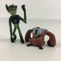 Wild Kratts Martin Monkey Creature Suit Baboon Figure 2pc 2015 Wicked Cool Toys - $26.68