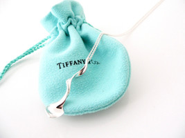 Tiffany &amp; Co Orchid Necklace Gehry Flower Pendant Silver Chain Jewelry Pouch 925 - £259.92 GBP