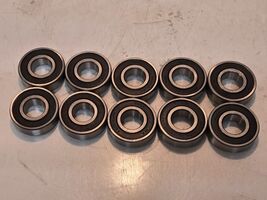 10 Quantity of HXB Ball Bearings 6204-DLRS | 47 mm OD x 20 mm Bore (10 Qty) - $29.91