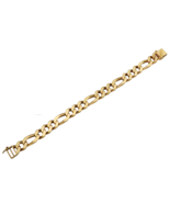 22k stamp true gold 24.1 cm bracelet for father christmas jewelry - €16.186,78 EUR