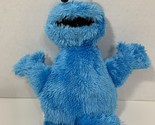 Sesame Street Cookie Monster 2013 Hasbro blue plush doll stuffed animal - $9.89