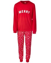 allbrand365 designer Little &amp; Big Kids 2-Pieces Merry Pajama Set,Merry R... - £29.00 GBP
