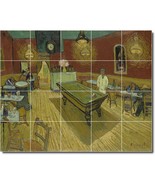 Vincent Van Gogh City Painting Ceramic Tile Mural BTZ09343 - $200.00+