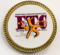 Exceptional Theatre Company ETC Starfish Reaching For the Stars Pin Davi... - $12.99