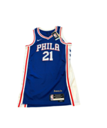 NWT #21 Joel Embiid Nike Philadelphia 76ers Icon Size Small Swingman Jersey - £57.95 GBP