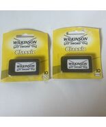 Wilkinson Sword Classic Razor Blades 2x 10 Pieces Replacement Blades Shaver - $629.85 MXN