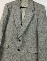 Harris Tweed Blazer Sport Coat Two Button Wool Jacket USA Men’s Medium - £47.89 GBP