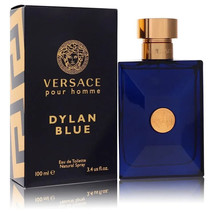 Versace Pour Homme Dylan Blue by Versace Men Cologne New In Box 3.4 oz EDT - £39.25 GBP