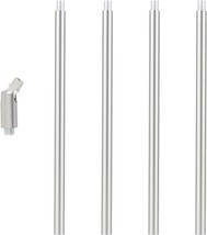 Threaded Extension Rod With Sloped Ceiling Adapter Kits For Pendant Light, - £28.37 GBP