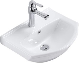 Renovators Supply Manufacturing Tahoe Small Wall Mount Bathroom Sink 17.75 - £157.26 GBP