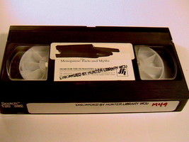 [M49]  VHS TAPE - MENOPAUSE: FACTS AND MYTHS Films for the Humanities &amp; ... - £22.24 GBP