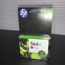 Genuine HP 564XL High-Yield Magenta Ink Cartridge CB324WN Exp 05/19 - £5.23 GBP