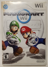 Wii Mario Kart 4 Player Action w Booklet Tested Nintendo Quick FREE Shipping - £31.39 GBP