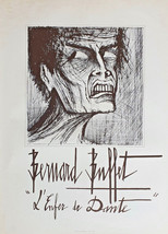 Bernard BUFFET - l&#39;Enfet de Dante - Original Poster - 80&#39;s - Rare - $225.95