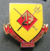 Us Marine Corps 23RD Marines Regiment Lapel Pin Badge 1 Inch Usmc - £4.50 GBP