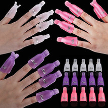 Super Handy Nail Art Soak Off Clip Cap UV Gel Polish Remover Wrap Tool - £4.82 GBP