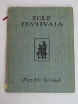 Vintage Folk Festivals For Schools &amp; Playgrounds Dances &amp; Melodies Book DHB16 - £7.84 GBP