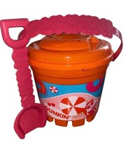 2025 Dunkin Donuts Sandcastle Munchkin Bucket Summer Limited Edition Lid... - $17.77