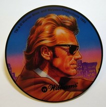 Dirty Harry Clint Eastwood Pinball COASTER Original NOS Plastic Promo - £15.28 GBP