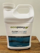 Ecopoxy FlowCast 4L Kit (1 Gallon) Kit Clear Casting Epoxy Resin PART A ... - £97.28 GBP