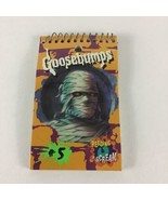 Goosebumps Reading Is A Scream Spiral Note Pad Pocket Memo Book 3x5 Vint... - €21,06 EUR