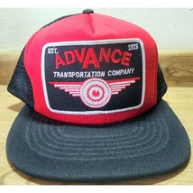 1990&#39;s Advance Transportation Company Hat Snapback Trucker Cap Adjustabl... - $12.34