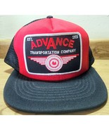 1990&#39;s Advance Transportation Company Hat Snapback Trucker Cap Adjustabl... - $8.01