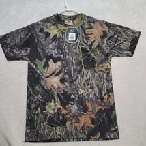 Mossy Oak Men&#39;s Camo T Shirt Size M Medium Short Sleeve Camouflage Casual - $18.87