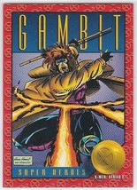 N) 1993 Skybox Marvel Comics Trading Card X-Men - Gambit #10 - £1.55 GBP