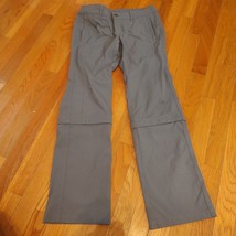 REI Womens Convertible  Pants Sz 4 Petite gray - $14.99