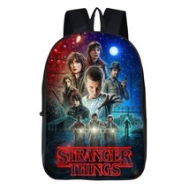 Stranger Things Theme Kids Backpack Daypack Schoolbag Scene One - £23.97 GBP