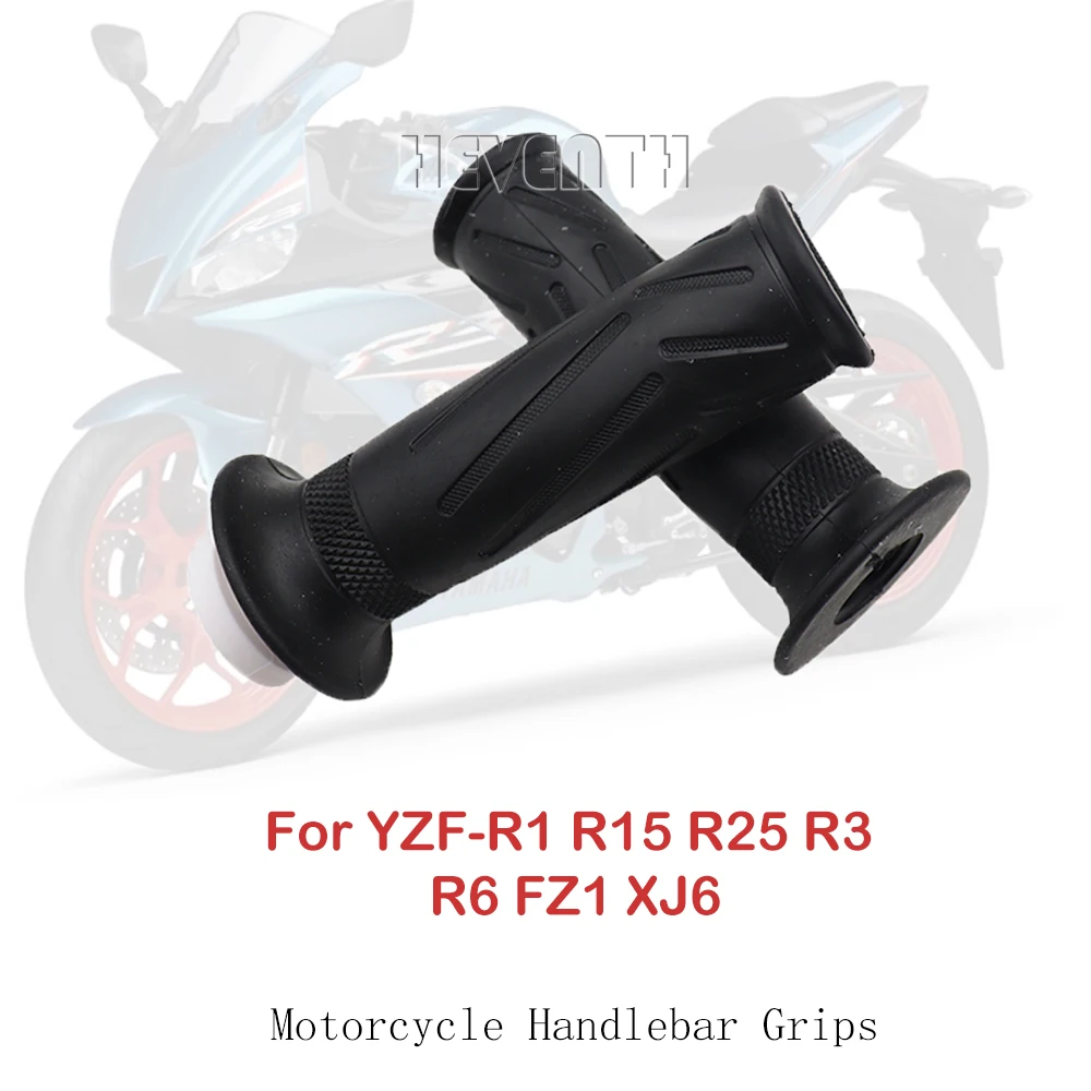 For Yamaha YZF-R1 R15 R25 R3  R6 FZ1 XJ6 Motorcycle Handlebar Grips Hand Bar - £17.36 GBP