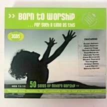 Born to Worship: for such a time as this -3 CDs 50 songs of modern Jesus... - £7.96 GBP