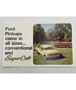 1975 Ford Supercab Pickup Truck Fold Out Sales Brochure Mailer Original - £8.18 GBP