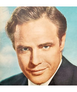 1955 Marlon Brando Photo Play Magazine Page Classic Actor Waterfront DWQQ7 - $41.13 CAD