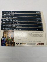 Dungeons And Dragons Campaign Cards Rewards Set 2 Cards 1-4 And 6-8 - $57.73