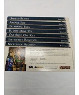 Dungeons And Dragons Campaign Cards Rewards Set 2 Cards 1-4 And 6-8 - £45.23 GBP