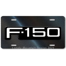 Ford F-150 Inspired Art on Carbon FLAT Aluminum Novelty Auto License Tag Plate - $17.99