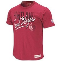 Portland Trail Blazers NBA Mitchell &amp; Ness Vintage t-shirt NWT Blazers RIP City - £23.53 GBP