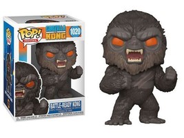 Godzilla vs Kong, Battle-Ready Kong Vinyl POP! Figure Toy #1020 FUNKO NE... - £6.91 GBP