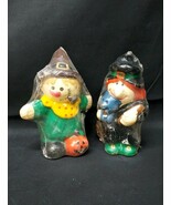 Vintage Sealed Halloween Candles Unused Scarecrow Pumpkin Witch Cat  - $19.99 CAD