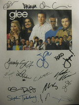 Glee Signed Pilot Script Screenplay X16 Autographs Dianna Agron Chris Colfer Jan - £16.23 GBP