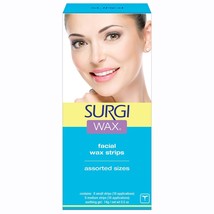 Surgi-wax Facial Honey Wax Strips For Face Upper Lip, Chin &amp; Cheek - $17.99