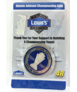 JIMMIE JOHNSON CHAMPIONSHIP COIN Lowe&#39;s 2006  2007 Back to Back Champion... - $5.69