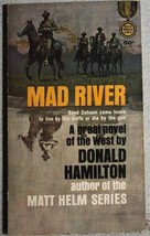 MAD RIVER by Donald Hamilton (Gold Medal) western paperback - £10.07 GBP