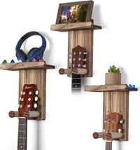 The Keebofly Guitar Wall Mount,3 Pack Guitar Wall Hangers, Guitar Stand ... - $58.95