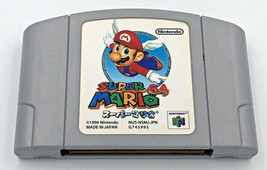 Super Mario 64 Nintendo 64 Japan N64 cartridge Japanese version authentic 1996 - £21.86 GBP