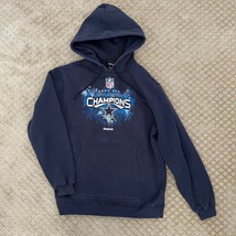 Dallas Cowboys 2009 NFC Champions Reebok Hoodie Sweatshirt Medium - £19.37 GBP